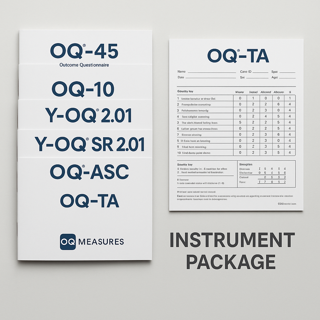 Brazilian Portuguese - OQ Measures Instrument Package