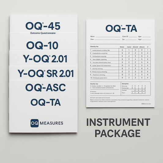 Brazilian Portuguese - OQ Measures Instrument Package